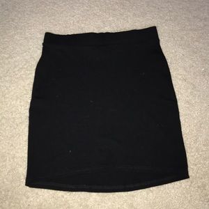 Black Tube Skirt